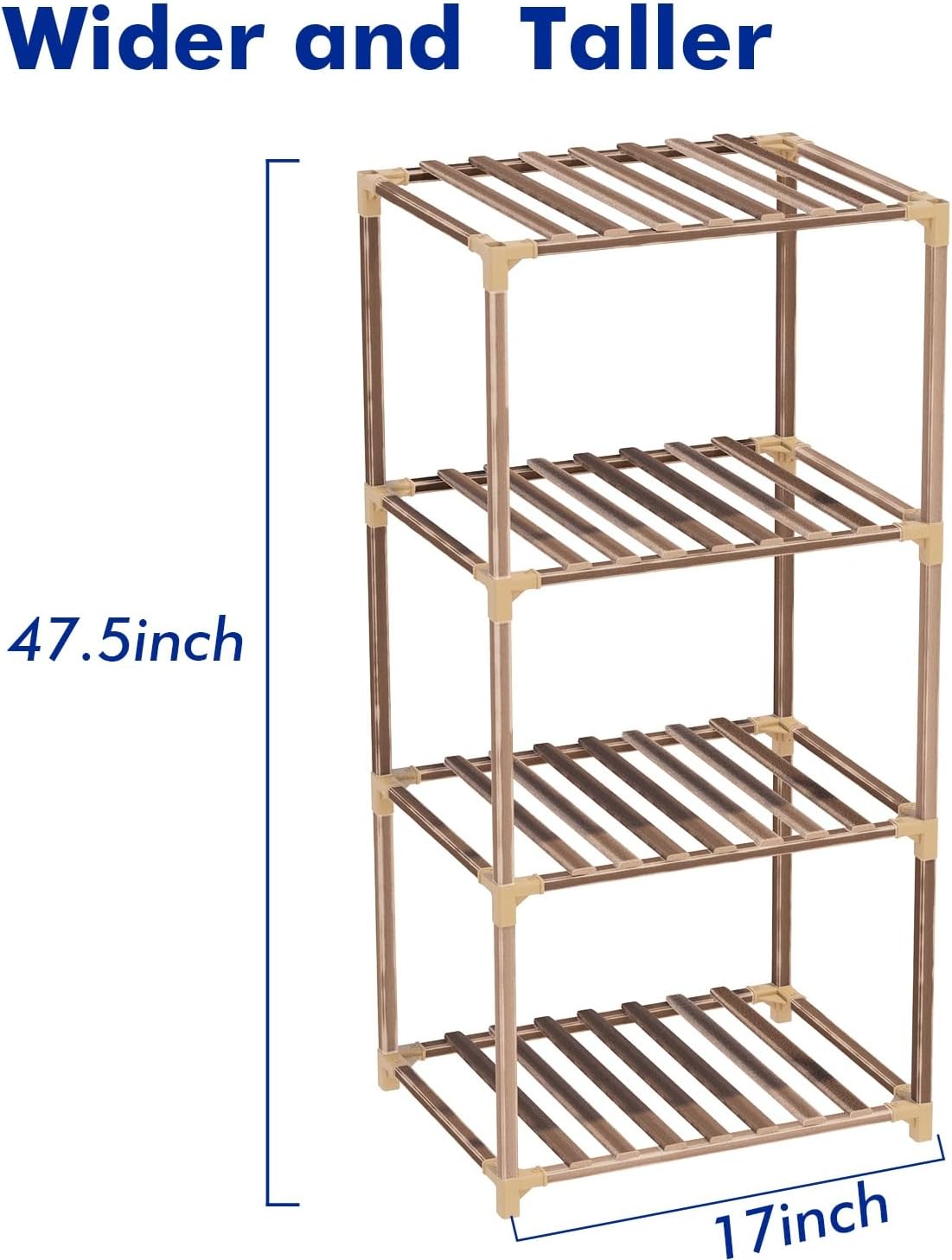 4-Tier Wooden Plant Stand for Indoor/Outdoor Use, Perfect for Living Room, Patio, or Balcony - Supports Multiple Plants, Ideal Gift for Plant Lovers