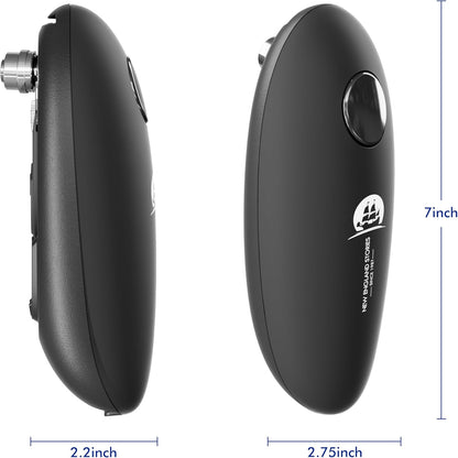 Auto Electric Can Opener w/ Battery – Hands-Free, Smooth Edge, Easy Use
