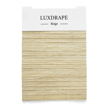 LUXDRAPE Bamboo Shades Swatch Set 12 Bamboo Samples plus Edge Banding and Lining Pack for Custom Window Shades