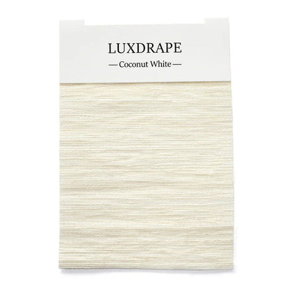 LUXDRAPE Bamboo Shades Swatch Set 12 Bamboo Samples plus Edge Banding and Lining Pack for Custom Window Shades