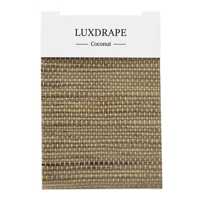 LUXDRAPE Bamboo Shades Swatch Set 12 Bamboo Samples plus Edge Banding and Lining Pack for Custom Window Shades