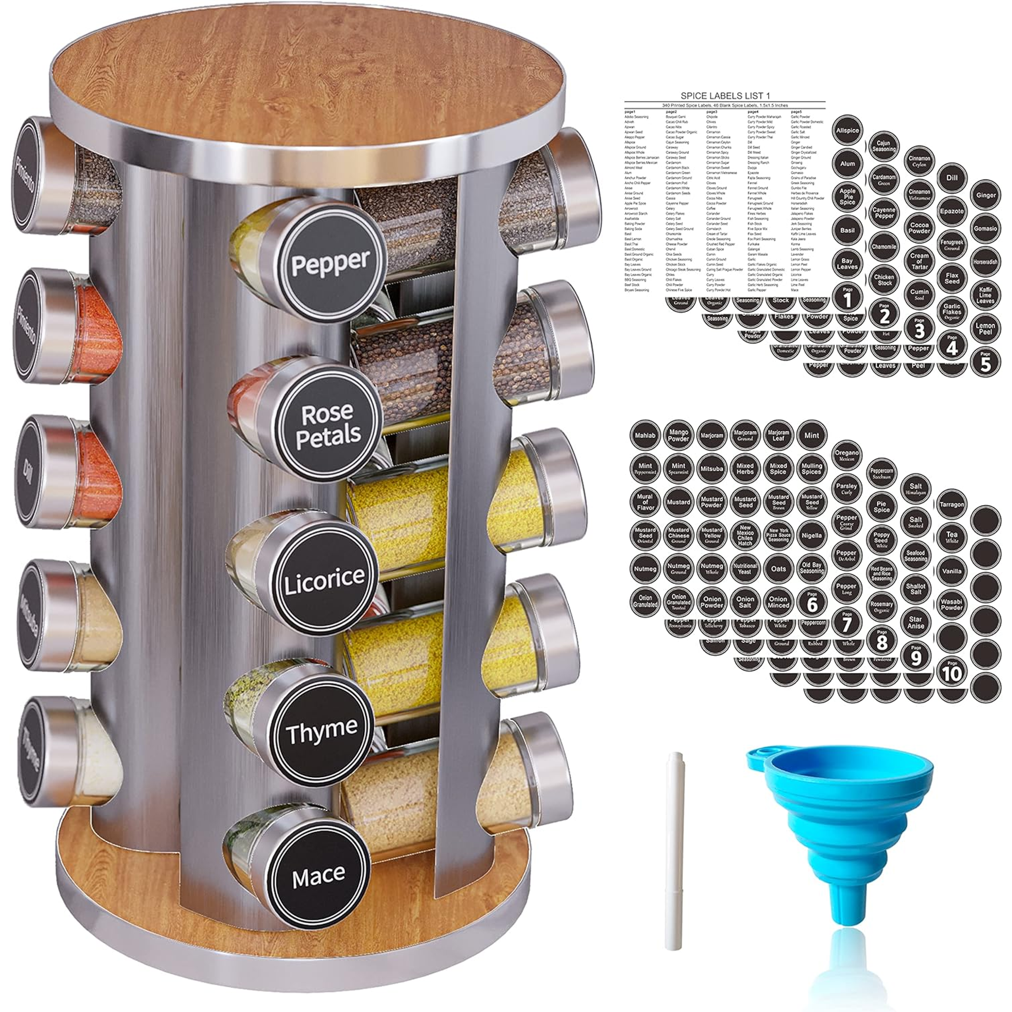 Revolving Spice Rack – New England Stories