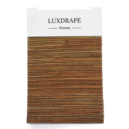 LUXDRAPE Bamboo Shades Swatch Set 12 Bamboo Samples plus Edge Banding and Lining Pack for Custom Window Shades